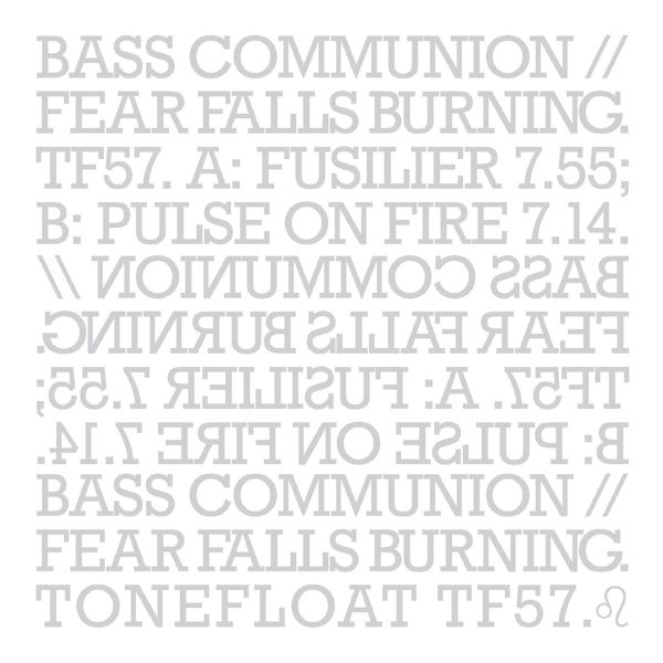 Bass Communion and Fear Falls Burning Bass Communion and Fear Falls Burning